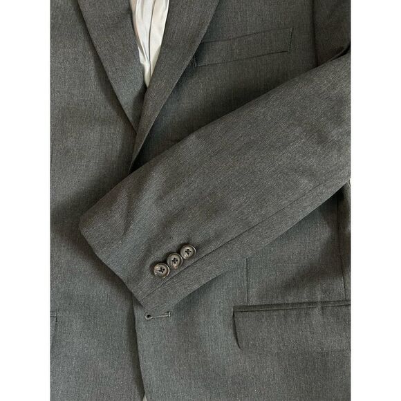 Lauren Ralph Lauren EUC Dress Suit Coord Set Blazer Pants Gray - Picture 4 of 16